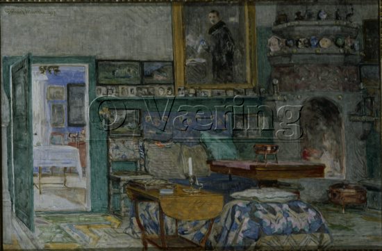 Gerhard Munthe, 1917,
60x90 cm