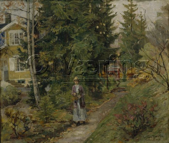 Gerhard Munthe (1849-1929), 
Size: 59x69 cm, 
Location: Private, 
Photo: O.Væring