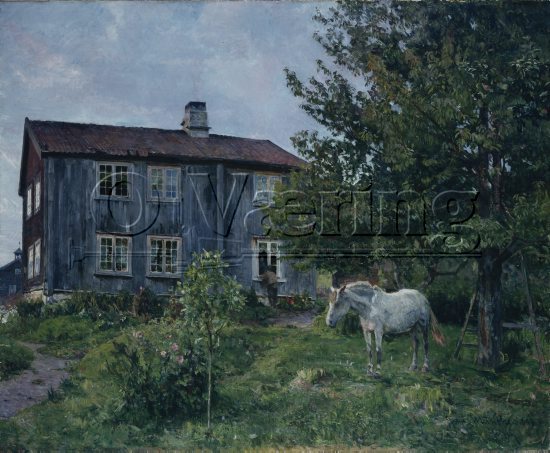 Gerhard Munthe (1849-1929), 
Size: 126.5x156 cm, 
Location: Museum,
Photo: O.Væring