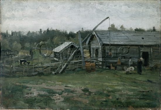 Gerhard Munthe (1849-1929), 
Size: 27x39 cm
Location: Private,
Photo: O.Væring
