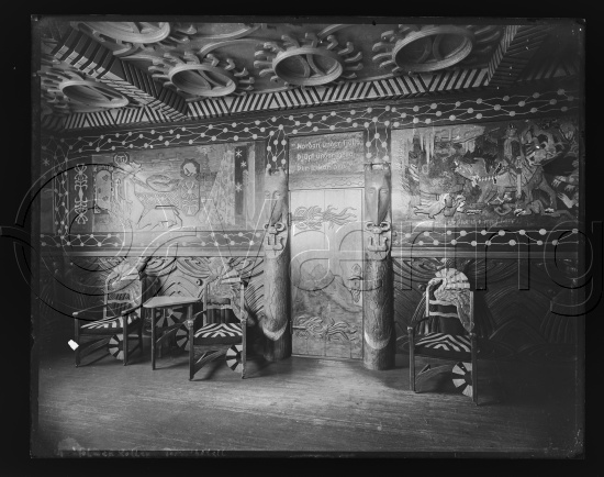 Glassplate og negativ film