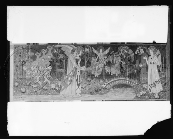 Glassplate og negativ film