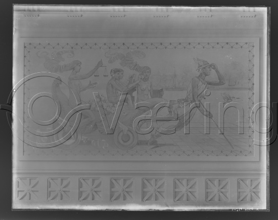 Glassplate og negativ film