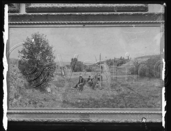 Glassplate og negativ film