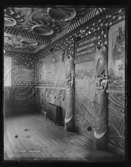 Glassplate og negativ film