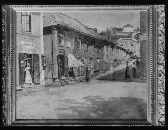 Glassplate og negativ film