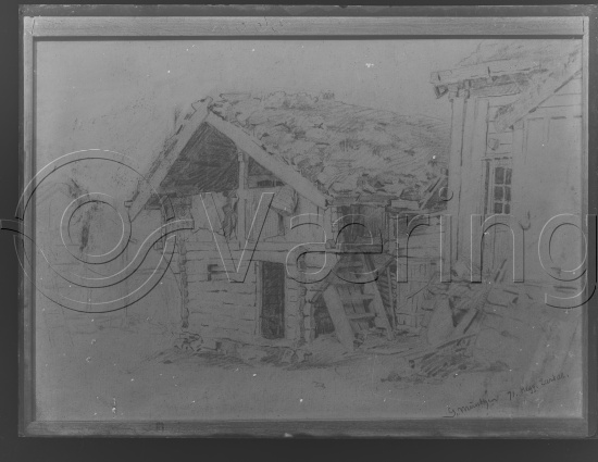 Glassplate og negativ film