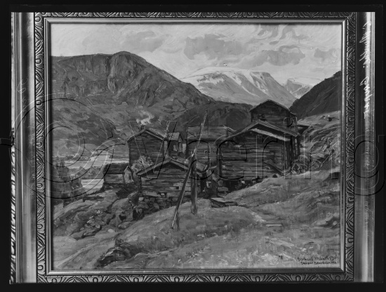 Glassplate og negativ film