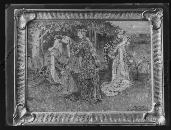 Glassplate og negativ film