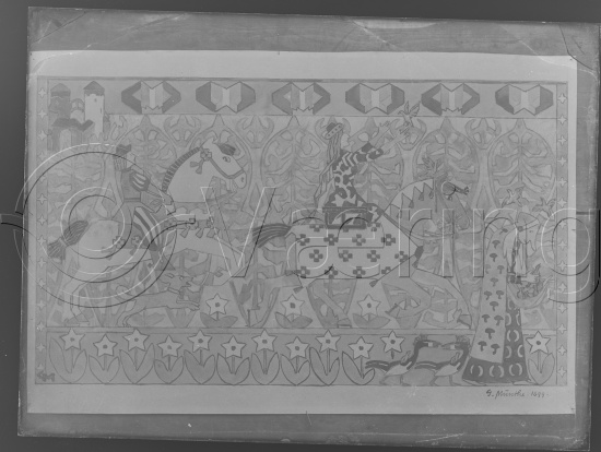 Glassplate og negativ film