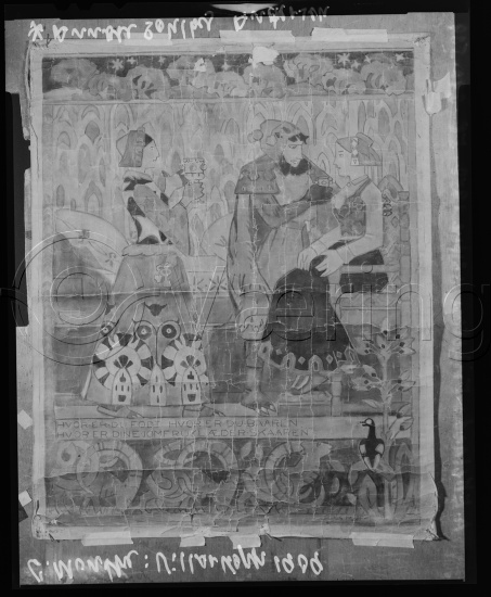 Glassplate og negativ film