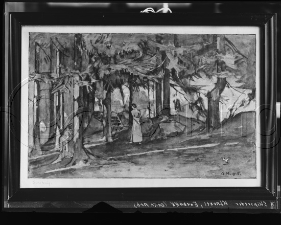 Glassplate og negativ film