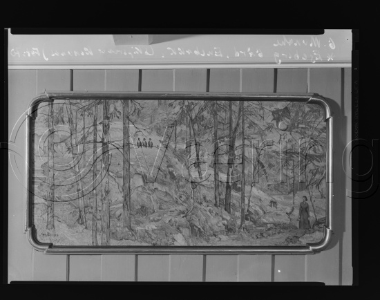 Glassplate og negativ film