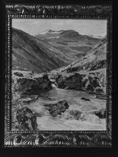 Glassplate og negativ film