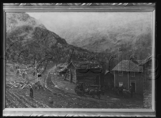 Glassplate og negativ film