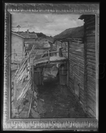 Glassplate og negativ film