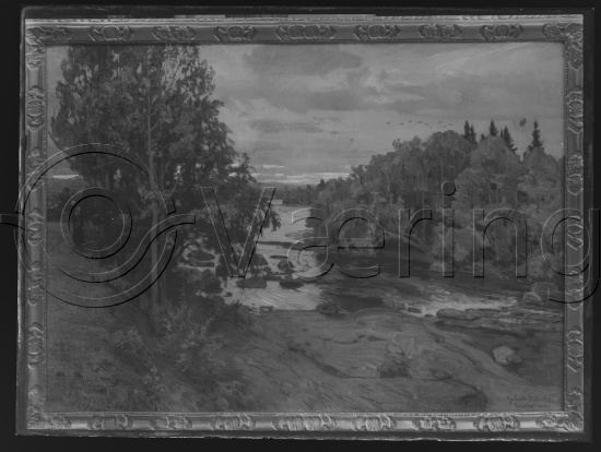 Glassplate og negativ film