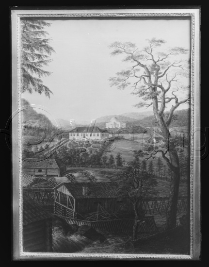 Glassplate og negativ film