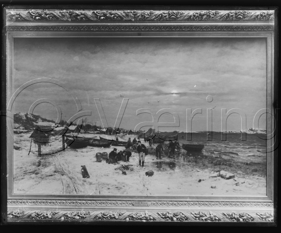 Glassplate og negativ film