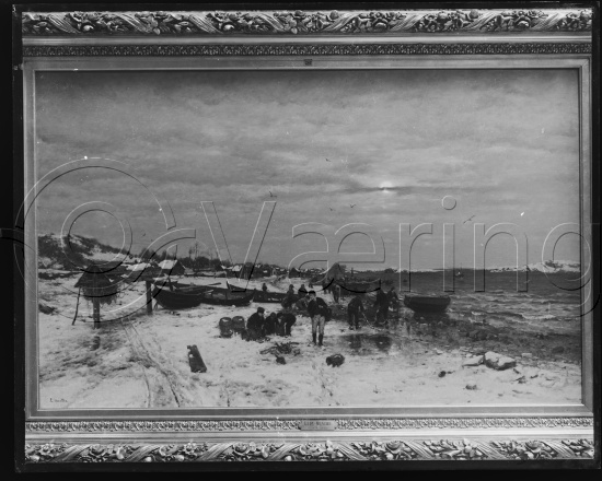 Glassplate og negativ film