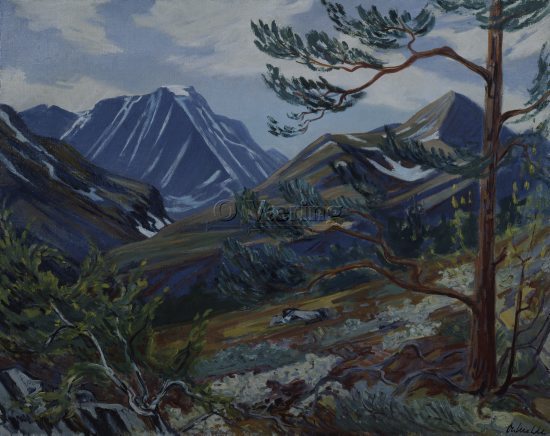 Artist: Ole Mæhle (1904-1990)
Dimensions: 86x110 cm/
Photocredit: O.Væring/Artist/
Digital Size: High-res TIFF and JPG/
