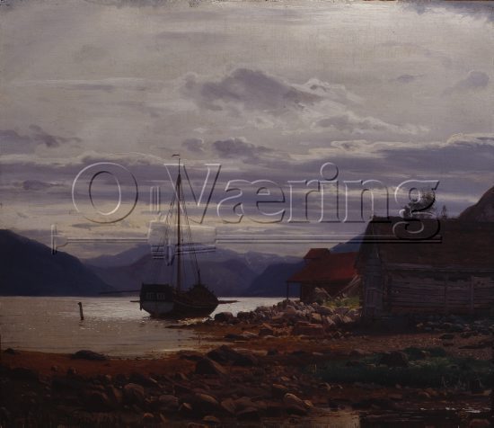 Amaldus Nielsen (1838-1932)
Size: 50x56 cm
Location: Museum, 
Photo: O.Væring 