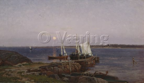 Amaldus Nielsen (1838-1932)
Size: 89x157 cm
Location: Museum,
Photo: O.Væring