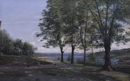 Amaldus Nielsen (1838-1932)
Size: 72x112 cm
Location: Private,
Photo: O.Væring