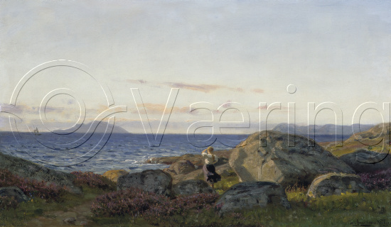 Amaldus Nielsen (1838-1932)
Size: 33x55 cm
Location: Private,
Photo: O.Væring