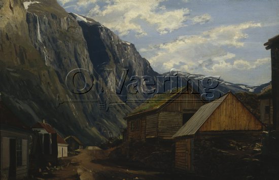 Amaldus Nielsen (1838-1932)
Size: 48x72 cm
Location: Museum, 
Photo: O.Væring 