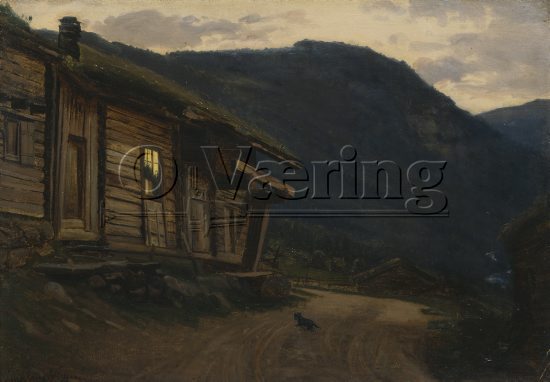 Amaldus Nielsen (1838-1932)
Size: 35x48.5 cm
Location: Museum 
Photo: O.Væring