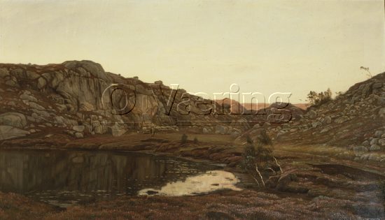 Amaldus Nielsen (1838-1932)
Size: 80x138 cm
Location: Private
Photo: O.Væring