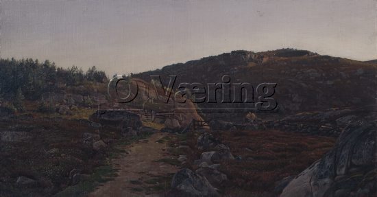 Amaldus Nielsen (1838-1932)
Size: 37x70 cm
Location: Private
Photo: O.Væring