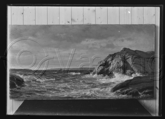 Glassplate og negativ film