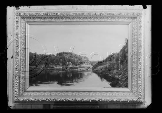 Glassplate og negativ film
