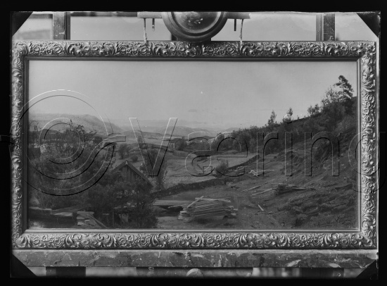 Glassplate og negativ film