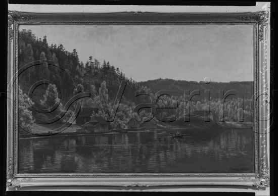 Glassplate og negativ film