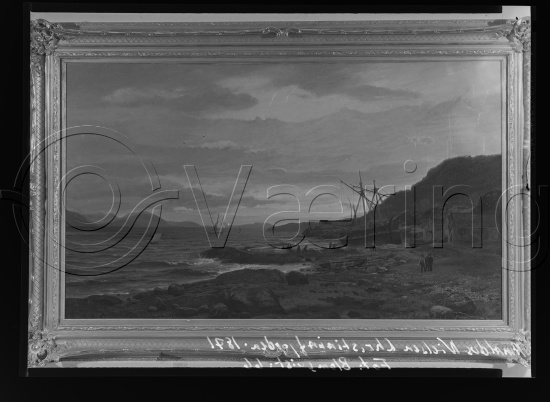 Glassplate og negativ film