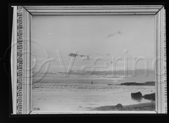 Glassplate og negativ film