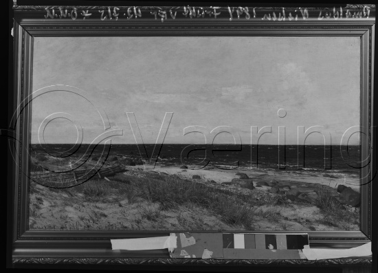 Glassplate og negativ film