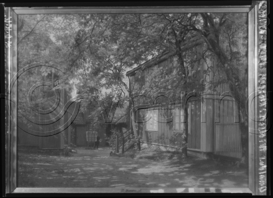 Glassplate og negativ film