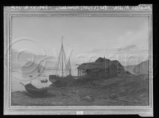 Glassplate og negativ film