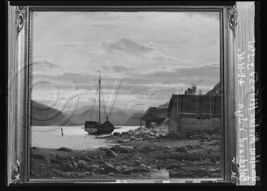 Glassplate og negativ film