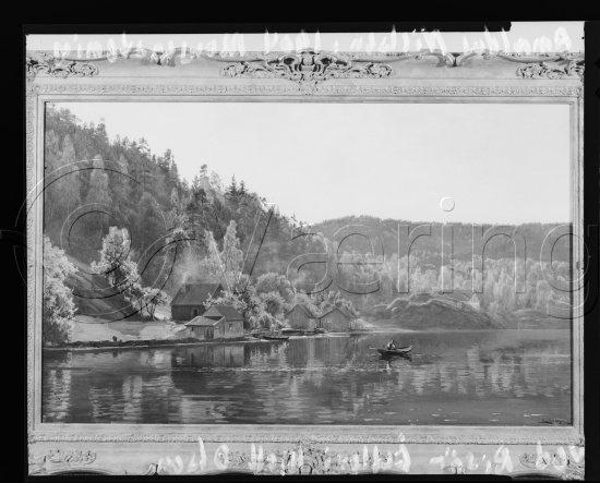 Glassplate og negativ film
