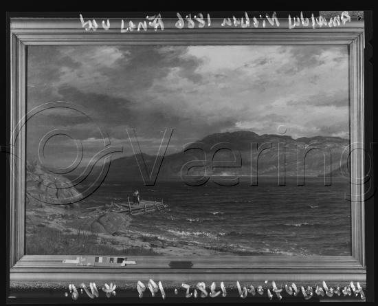 Glassplate og negativ film