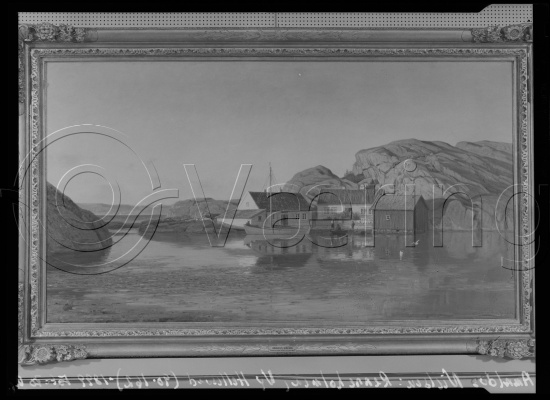 Glassplate og negativ film