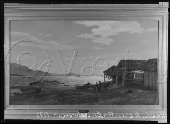Glassplate og negativ film