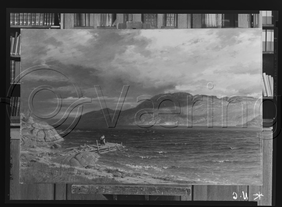 Glassplate og negativ film