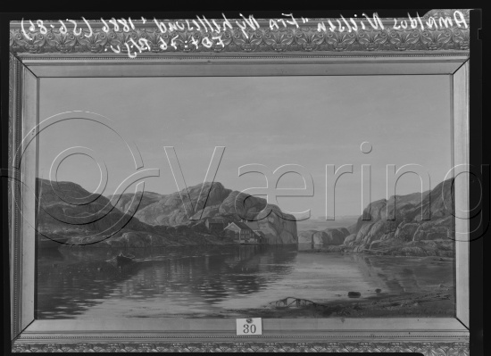 Glassplate og negativ film