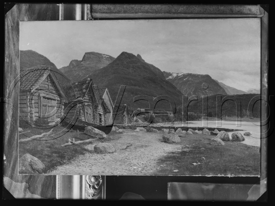 Glassplate og negativ film